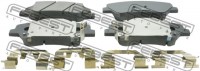 Передние тормозные колодки 1201-SBF FEBEST - фото